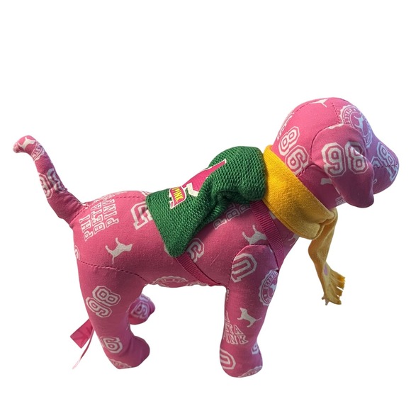 Limited Edition Victoria's Secret PINK Phi Beta Mini Dog Stuffed Plush - Picture 4 of 11